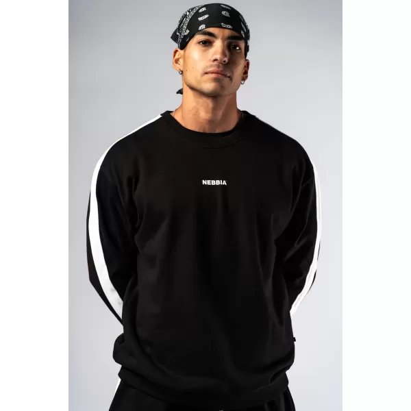  Kapuzenpullover mit entspannter Passform POWER 903 BLACK Nebbia 