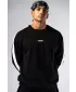Kapuzenpullover mit entspannter Passform POWER 903 BLACK Nebbia