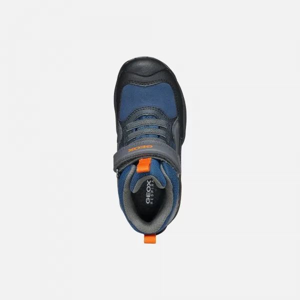  Stiefeletten für Jungen GEOX NESAVAGE A J841WA011BCC0002 BLAU 