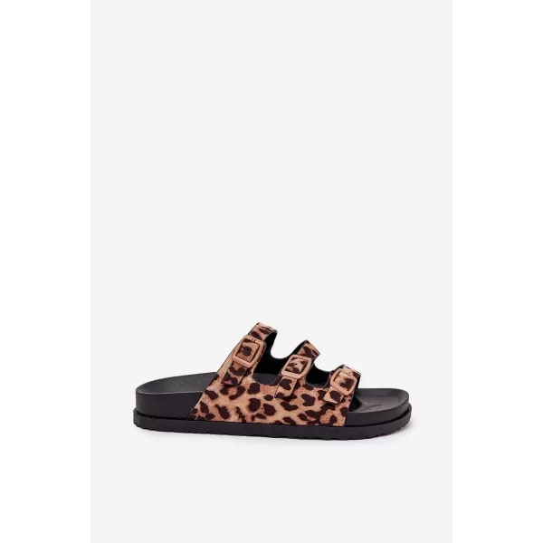  Damenhausschuhe BOTO ULIRI 36081 LEOPARD 