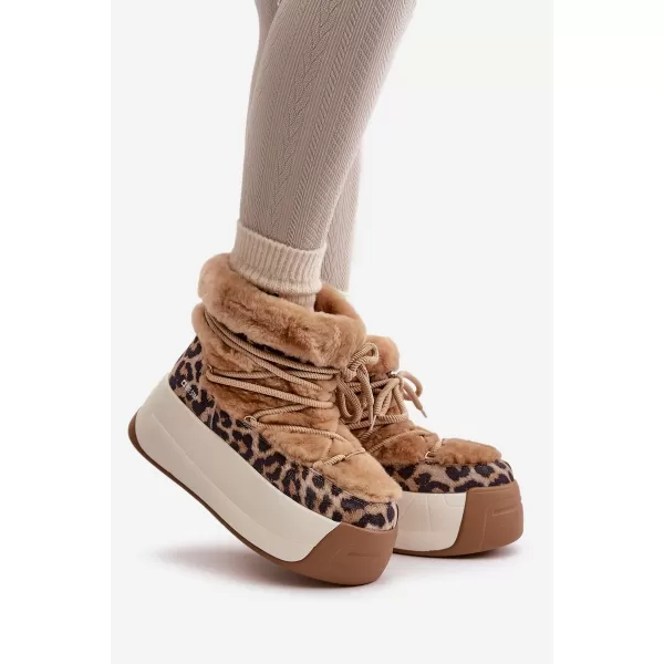  Damenschuhe BIG STAR OO274A207 BRAUN/BEIGE Big Star Shoes 