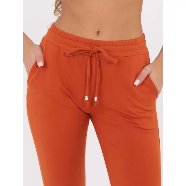  Damen-Jogginghose BASIC FEEL GOOD RV-DR-5040.07X DUNKELORANGE 