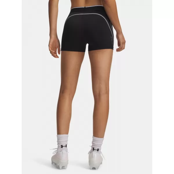  Damen-Shorts UNDER ARMOUR HEATGEAR ELITE SHORTY 6015371-008 SCHWARZ 