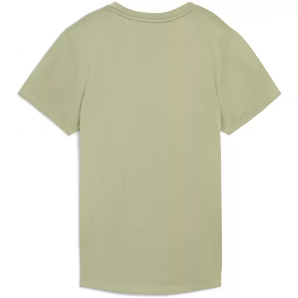  Damen-T-Shirt PUMA W TAD ESSENTIAL CREW TEE 527177-82 LUX-ARMEE 