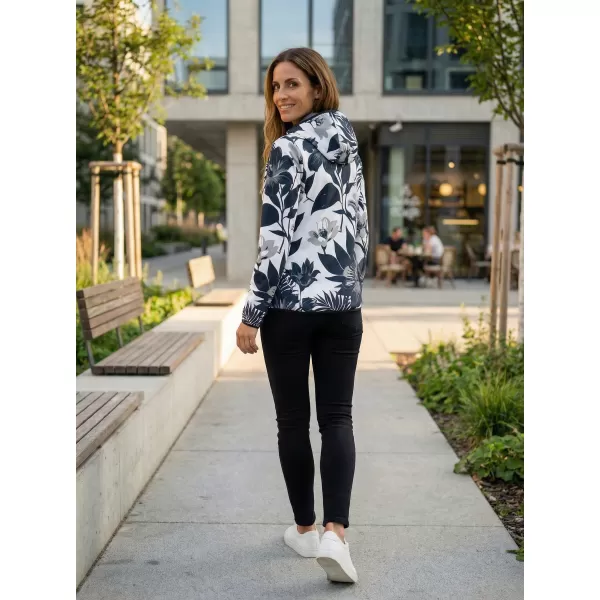  Premium-Softshelljacke für Damen ALTISPORT VOJ/ALW115JACK01 SCHWARZ/WEIß 