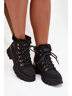 Winterstiefel für Damen LEE COOPER LCJ-25-31-3911 SCHWARZ