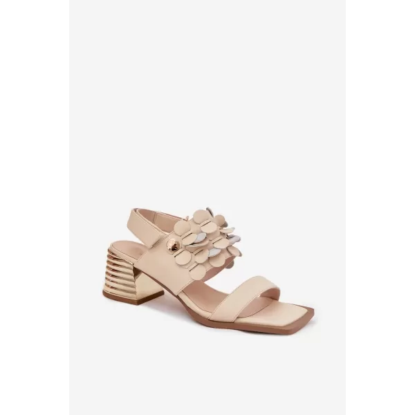  Damensandalen D&A CR61-3062 BEIGE 