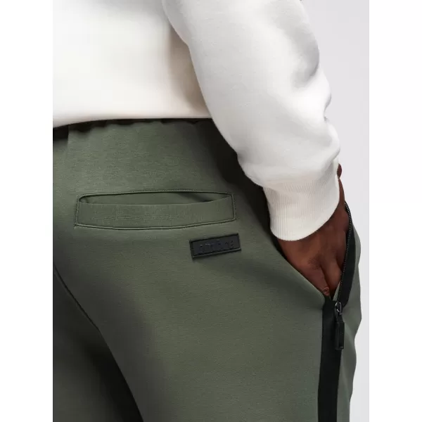  Herren-Jogginghose OMBRE OM-PASK-0281 DUNKLES OLIVGRÜN 