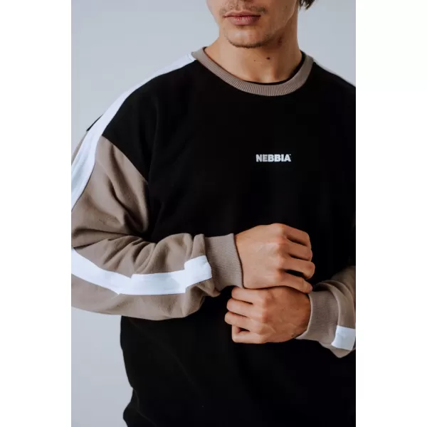  Sweatshirt mit entspannter Passform POWER 903 LIGHT BROWN ASH Nebbia 