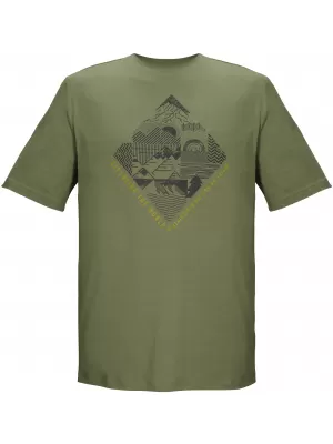 Herren-T-Shirt KILLTEC KOS 24 43790-777 GRÜN