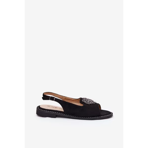  Damensandalen S.BARSKI KV27-018 SCHWARZ 