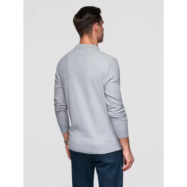  Herren-T-Shirt OMBRE OM-POBL-0162 GRAUE MELANGE 