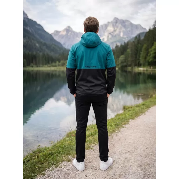  Premium-Softshelljacke für Herren ALTISPORT VOJ/ALM051JACK01 KEROSIN/SCHWARZ 