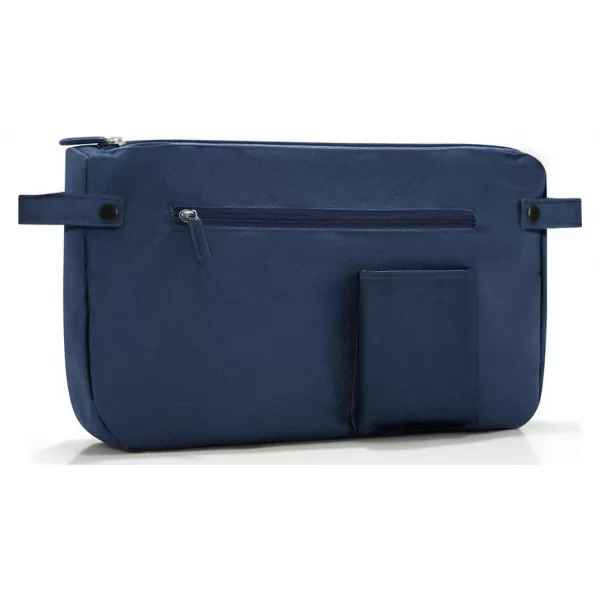  Tasche REISENTHEL Loopshopper M FISCHGRÄTENMUSTER DUNKELBLAU 
