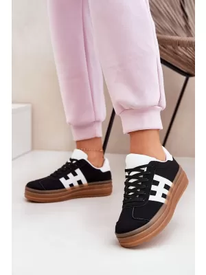 Damen-Sneaker EVENTO SYLIYANA SCHWARZ