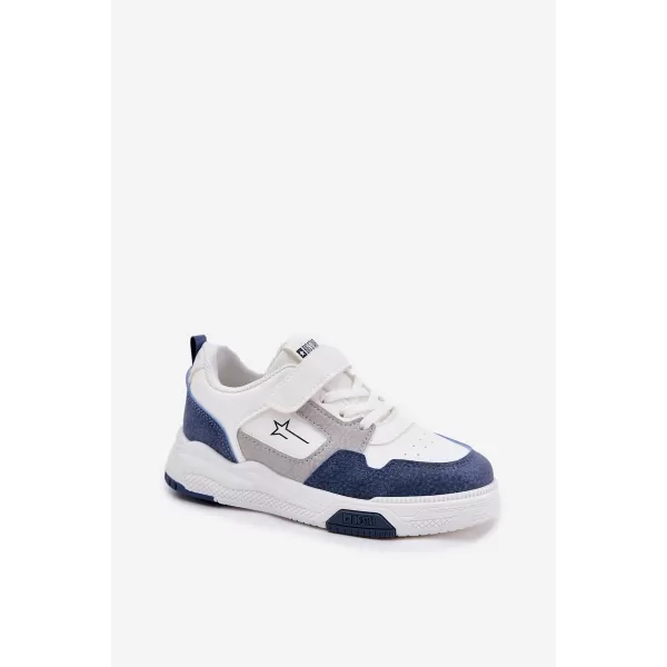  Kinderschuhe BIG STAR RR374052 WEISS/BLAU Big Star Shoes 