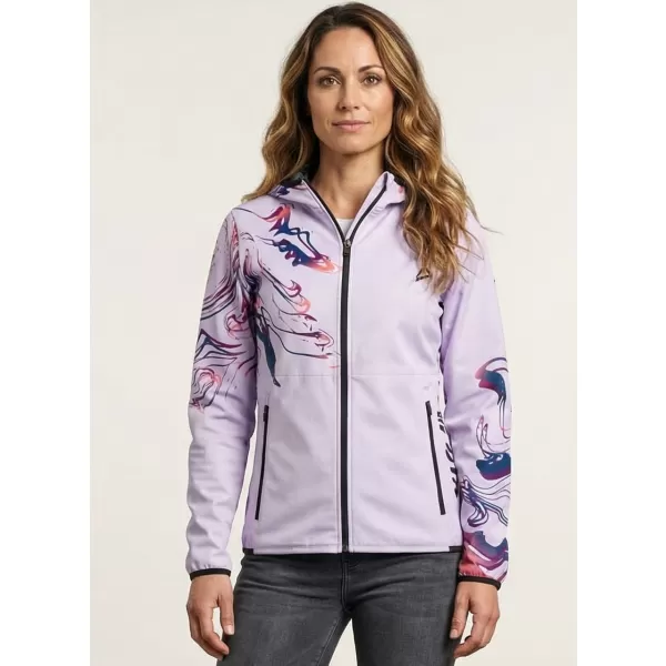  Premium-Softshelljacke für Damen ALTISPORT VOJ/ALW064JACK01 LILA 