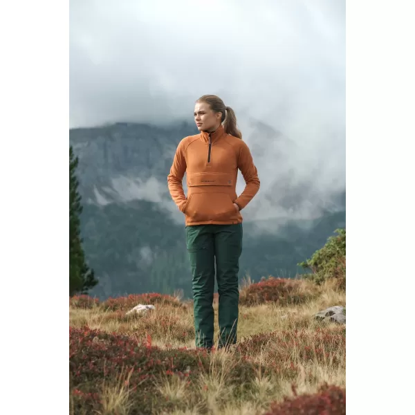  Damen-Sweatshirt NORDBLANC INEFFABLE NBSLS8226 BRAUN 