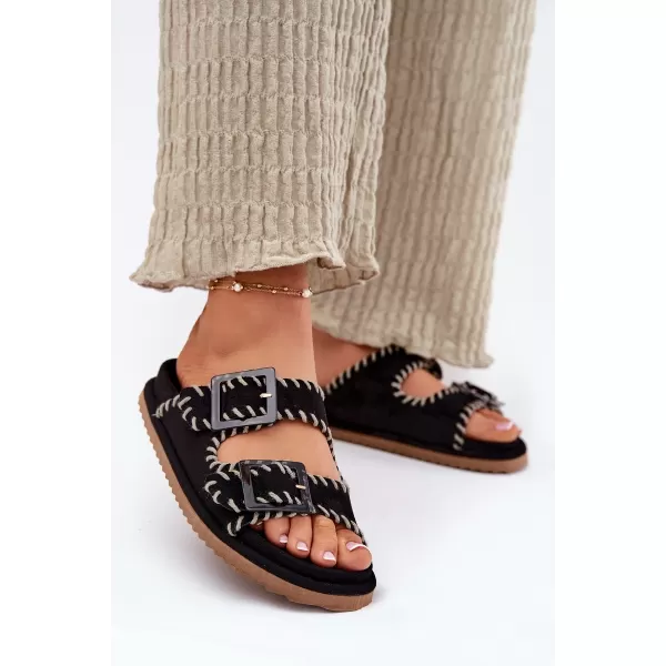  Damenhausschuhe BOTO VISLEY 37423 SCHWARZ 