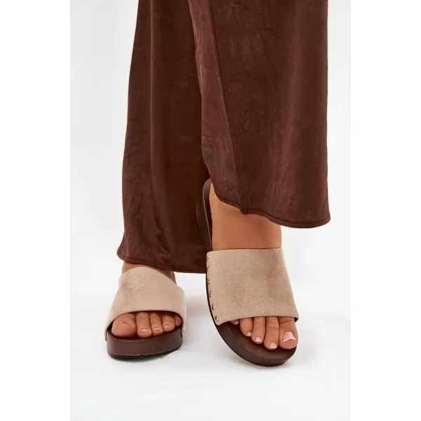 Damenhausschuhe BOTO FERINNA 41222 KHAKI 