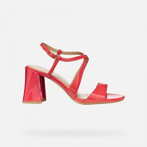  Damensandalen GEOX NEW ERAKLIA 80 T01 G012895 ROT 