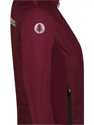 Sportjacke für Damen NORDBLANC HINTER NBWJL8361 BURGUND
