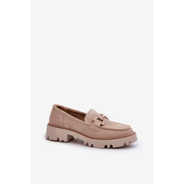  Damenmokassins D&A TW117 BEIGE 