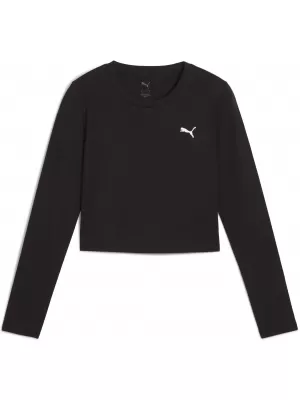 Damen-T-Shirt PUMA WARDROBE ESS BABY TEE 629761-01 PUMA SCHWARZ
