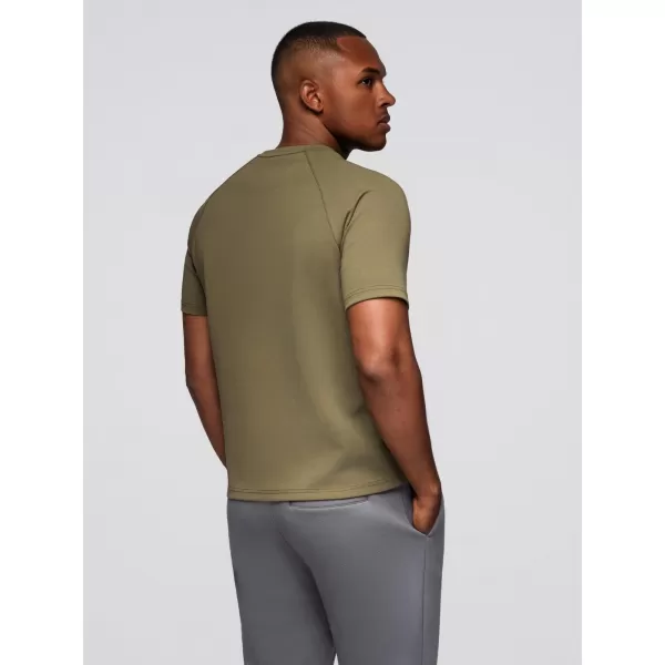  Herren-T-Shirt OMBRE OM-TSCT-0240 OLIVE 