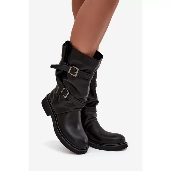  Damenstiefel BOTO HALVESSA 39588 SCHWARZ 