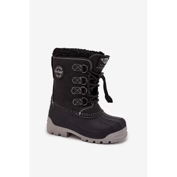  Winterschuhe für Kinder LEE COOPER LCJ-25-44-3943K SCHWARZ 