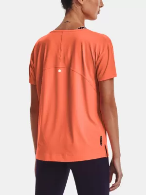 Damen-T-Shirt UNDER ARMOUR UA RUSH ENERGY SS ORANGE