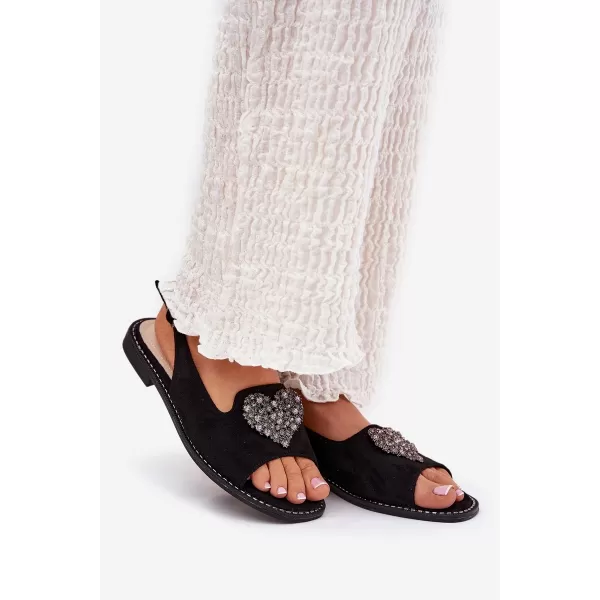  Damensandalen S.BARSKI KV27-018 SCHWARZ 