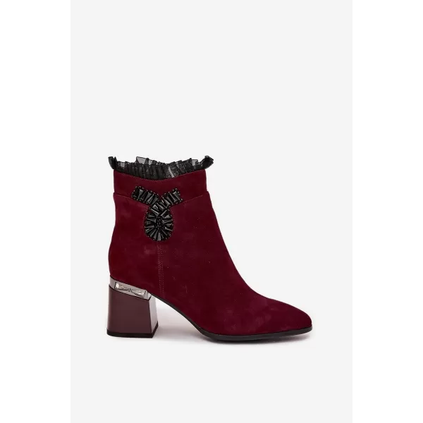  Damenschuhe D&A MR52-127 WEIN 