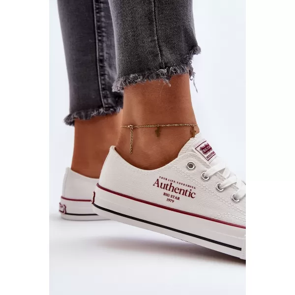  Damen-Sneaker BIG STAR NN274235 WEISS Big Star Shoes 