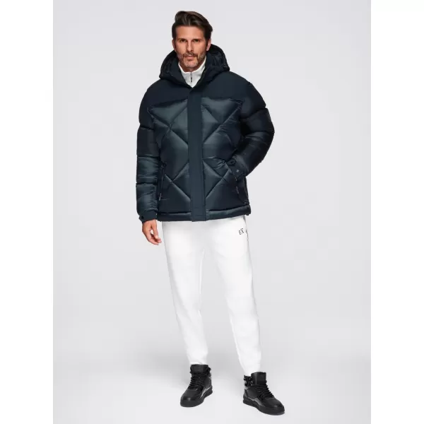  Herrenjacke OMBRE OM-JAHP-0237 MARINEBLAU 