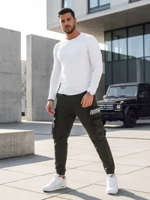 Herrenhosen DSTREET UX4160 GRÜN