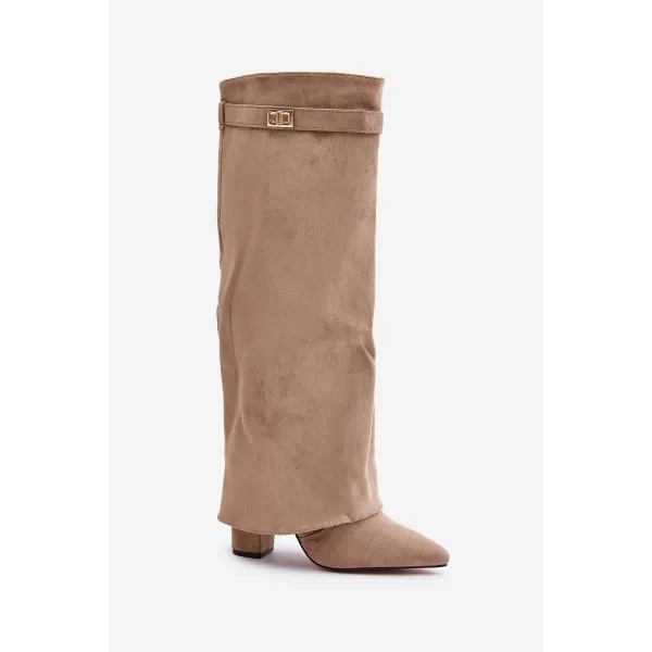  Damenschuhe mit Absatz BOTO EVYRA 38561 KHAKI 