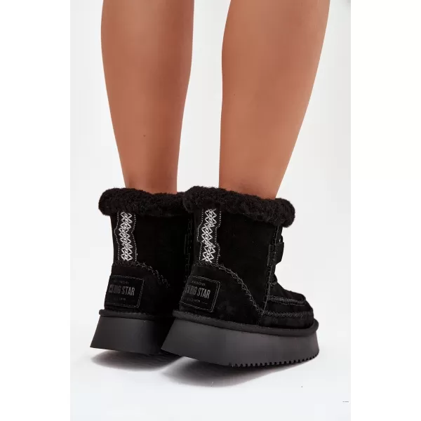  Damenschuhe BIG STAR SS274372 SCHWARZ Big Star Shoes 