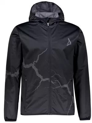 Premium-Softshelljacke für Herren ALTISPORT VOJ/ALM129JACK01 SCHWARZ GRAU