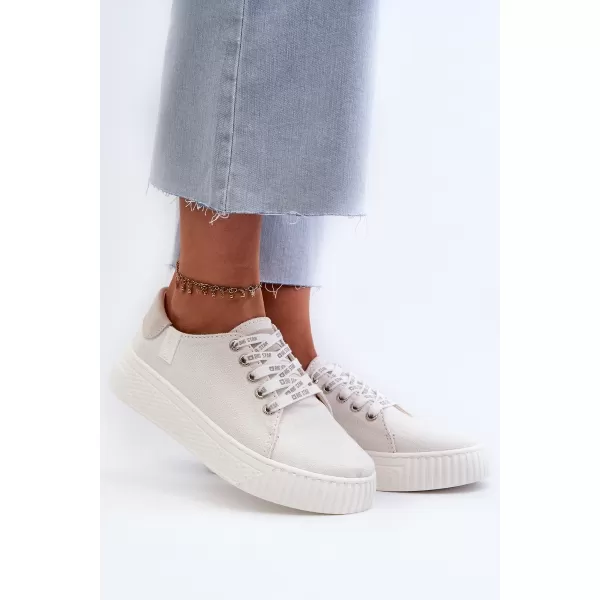  Damen-Sneaker BIG STAR NN276001 WEISS Big Star Shoes 
