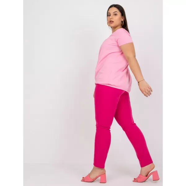  Damen-T-Shirt BASIC FEEL GOOD RV-TS-6320.85P ROSA 