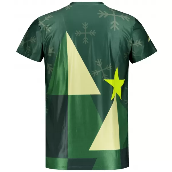  Herren-Weihnachtsshirt Premium ALTISPORT VOJ/ALMVN11TR06 GRÜN 