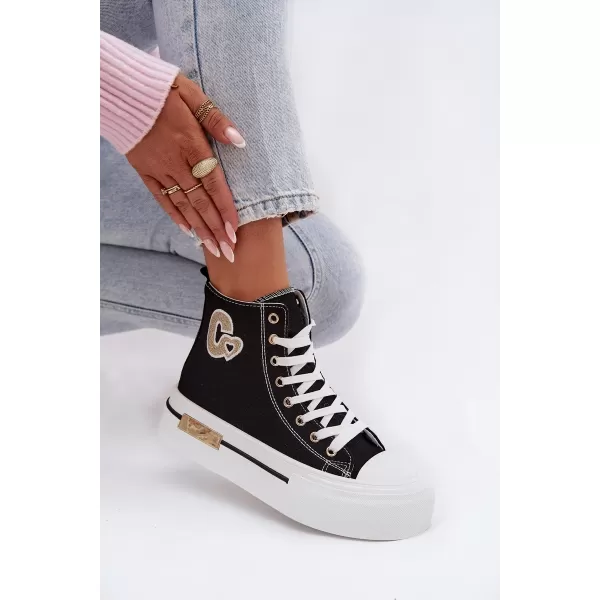  Damen-Sneaker BOTO MELORIA 41372 SCHWARZ 