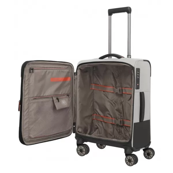  Koffer TRAVELITE Crosslite 5.0 S exp. WEIßER SAND 