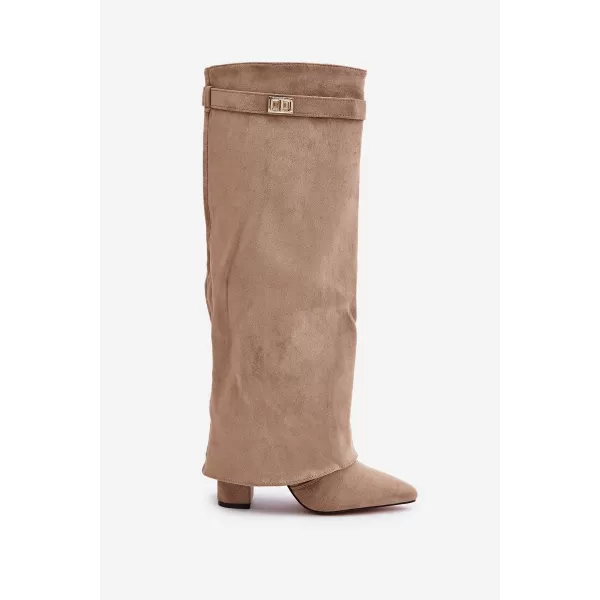  Damenschuhe mit Absatz BOTO EVYRA 38561 KHAKI 