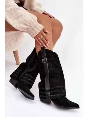 Damenstiefel BOTO CAMILORA 40916 SCHWARZ