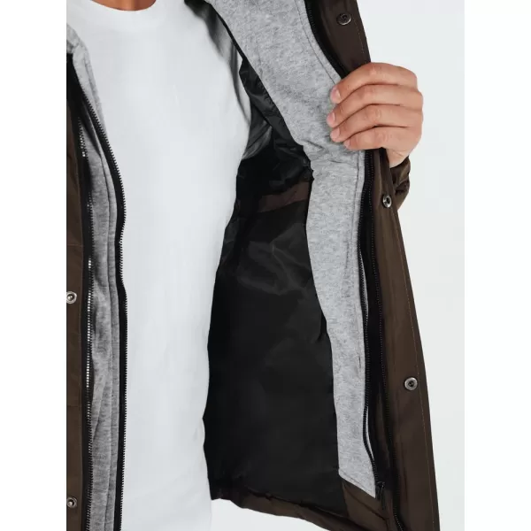  Herrenjacke DSTREET TX5102 BRAUN 