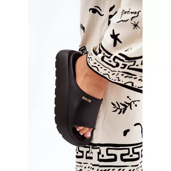  Damenhausschuhe BIG STAR RR274A567 SCHWARZ Big Star Shoes 