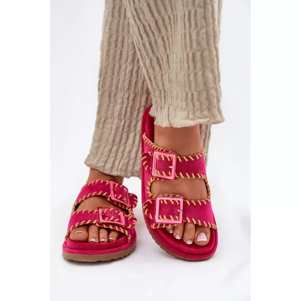  Damenhausschuhe BOTO VISLEY 37421 FUCHSIE 